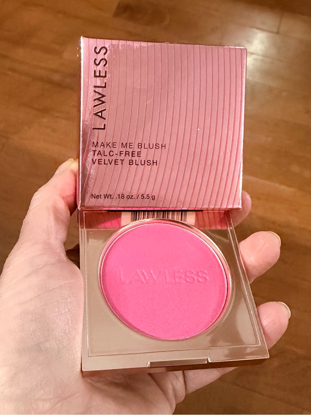 Lawless Make Me Blush Velvet Blush — watermelon